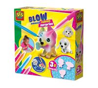 SES Creative Blow Airbrush Pens Paint Your Own Animals Build Create Painting