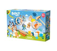 SES Creative Bluey Dough Mega Set with Tools, 5 x 90 g