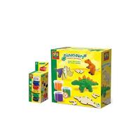 Ses Creative Boys Dinosaur Themed Dough And Paint Bundle One Colour