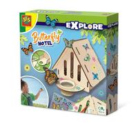 SES Creative 25204 - Butterfly Hotel, self-Assembly, Discover Nature Set for Children