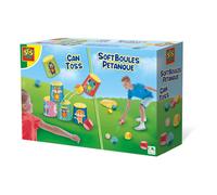 SES CREATIVE Can Toss and Soft Boules Petanque 2-in-1 Game