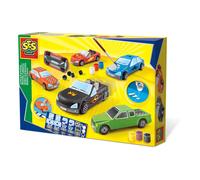 Ses Creative Cars Casting & Painting Kit Unisex Ages Six To Twelve Years Mu 01401