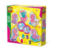 SES Creative Casting and painting - Baby unicorns, für Kinder ab 5 Jahren, Yellow
