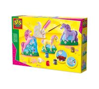 SES Creative Casting & Painting 3 Horses Glitter Plaster Moulds Models Crafts