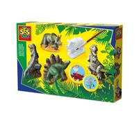 SES Creative Casting & painting - Dinosaurs | Size: 1 Pack SES Creative Multicolor 1 Pack