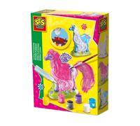 SES Creative Casting & Painting Glitter Hair Horses Plaster Mould Models Crafts