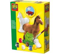 SES Creative Casting & Painting Kit Horse, Mould and Paint Plaster Pottery and
