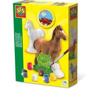 SES Creative Casting & Painting Kit Horse, Mould and Paint Plaster Pottery and