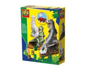 SES Creative Casting & painting - T-rex | Size: 1 Pack SES Creative Multicolor 1 Pack
