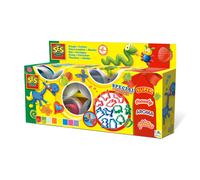 SES Creative Childrens Dough Mania Birthday Set w/ Cutter Kids Crafts 8 Pack