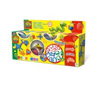 SES Creative Childrens Dough Mania Birthday Set w/ Cutter Kids Crafts 8 Pack