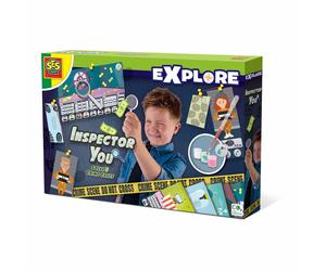 SES CREATIVE Children's Explore Inspector You Solve Five Crime Cases