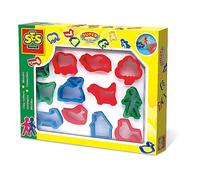 SES Creative Children's Modelling Dough Cutters Set, 12 Pieces