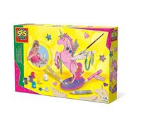 SES Creative Children's Unicorn Jewellery Holder - Multicolour (14675) Silver