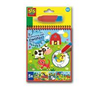 Ses Creative Colouring With Water Book With Water Brush - Fantasy