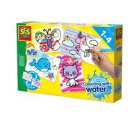 SES Creative Colouring with water - Fantasy animals | Size: 1 Pack SES Creative Multicolor 1 Pack