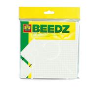 SES Creative 00787 Linkable Bead Pegboards, Transparent Craft Set for Kids