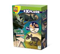 SES Creative Dino and skeleton excavation 2 in 1 - Triceratops