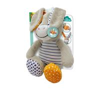 SES Creative Donkey - Peek-a-boo cuddly toy | Size: 1 Pack SES Creative Multicolor 1 Pack