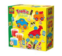 SES Creative Dough Play Modelling Sets Childrens Art Clay Glitter Arts & Crafts