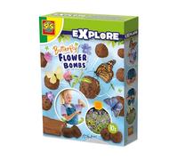 SES Creative Explore - Butterfly Flower Bombs - DIY Flower Bomb Making Kit for Kids - Grow Flowers & Attract Butterflies to Your Garden