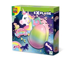 SES Creative Explore Childrens Growing and Hatching Magical Unicorn Surprise Toy