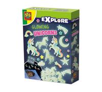 Ses Creative Explore Glowing Unicorns Glow In The Dark Wall Set