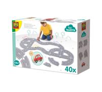 SES Creative Felt road circuit 40pcs with car