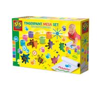 Fingerpaint Mega Set 6 Colours x 110mL SES Creative Multi 1 Pack