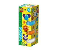 SES Creative 00813 Fundo Dough-Wild Animals (3x90gr-1x40gr), Various