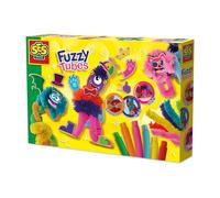 SES Creative - Fuzzy Tubes - Craft Set for Children - Pipe Cleaners - Pipe Cleaners for Crafts - with Pop Tubes and Chenille Wire - from 3 Years