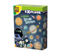 SES Creative Glowing Solar System Stickers Glow In The Dark Planets Science