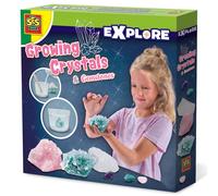 SES Creative Growing Crystals and Gemstones, Black