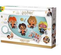 SES Creative Harry Potter Character Iron Fuse Beads, Suitable for Boys and Girls Ages 5 and Up, with 2000 PVC-Free Fusible Beads, a Pegboard, and Stickers; Mosaic Arts and Crafts for Kids