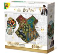 SES Creative Harry Potter Iron on Beads Hogwarts Crest Colour Mix