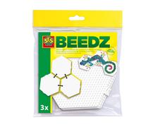 SES Creative Hexagon connectable pegboards 3x | Size: 1 Pack SES Creative Multicolor 1 Pack