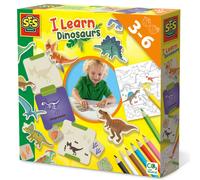 SES Creative I Learn Dinosaurs | Size: 1 Pack SES Creative Multicolor 1 Pack