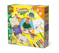 SES Creative I Learn Dinosaurs | Size: 1 Pack SES Creative Multicolor 1 Pack