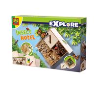 SES Creative Insect Hotel Make Your Own Wood Bee House Bug Shelter Nest Box