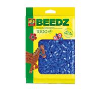 SES Creative 00724 Children's Iron-On Beads, Navy Blue