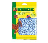 SES Creative 00714 Children's Packet of 1000 Light Blue Iron-on Beads