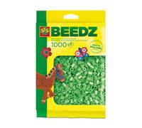 SES Creative Iron On Fuse Beads, 1000 Beads for Arts and Crafts, Mosaic Crafting Decoration, Set of Melting Beads for Children and Adults 5+