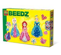 SES Creative Iron on Beads Princesses Diamond, Diverse Colours, 06269
