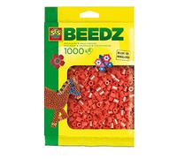 SES Creative Koraliki do prasowanek czerwone 1000 szt, Red