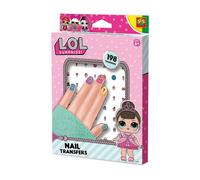 SES Creative 14193 L.O.L. Surprise L.O.L. Nail transfers, Bunte Aufkleber