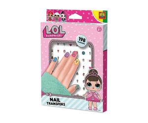 SES Creative L.O.L Surprise Nail Art Stickers Transfers LOL Tattoo Decorating