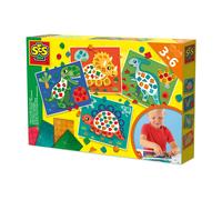 SES Creative Learn To Make Dinosaur Mosaics DIY Crafts Metallic Stickers Shapes