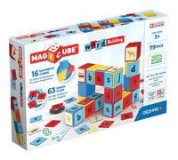 Geomag Magicube Magnetic Shapes Word Builder - 79 Pieces, none