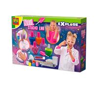 SES Creative 25141 Nail Studio Lab - Nail Polish for Kids - Make Your Own Nail Polish - STEM Toy - Experiment Kits