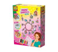 SES Creative Mini Shrinkies - Lovely Ocean Charms Craft Set - Create Your Own Ocean-Themed Bracelets - DIY Friendship Jewellery Kit for Children Ages 5+